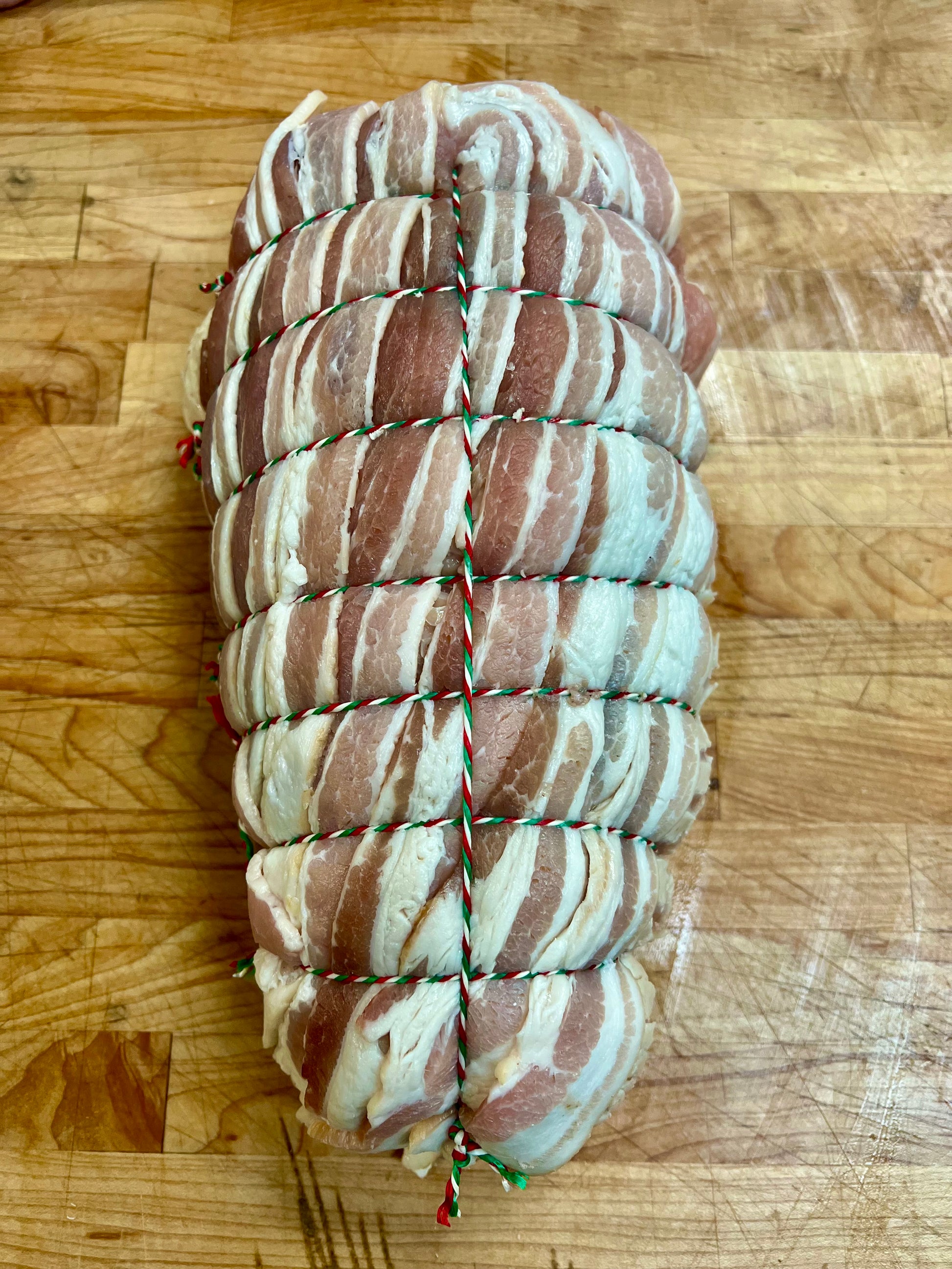 Bacon Wrapped Boneless Turkey Breast image 1