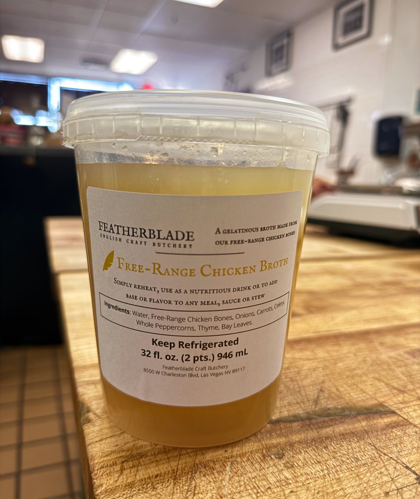 Pasture Raised Chicken Broth image 0