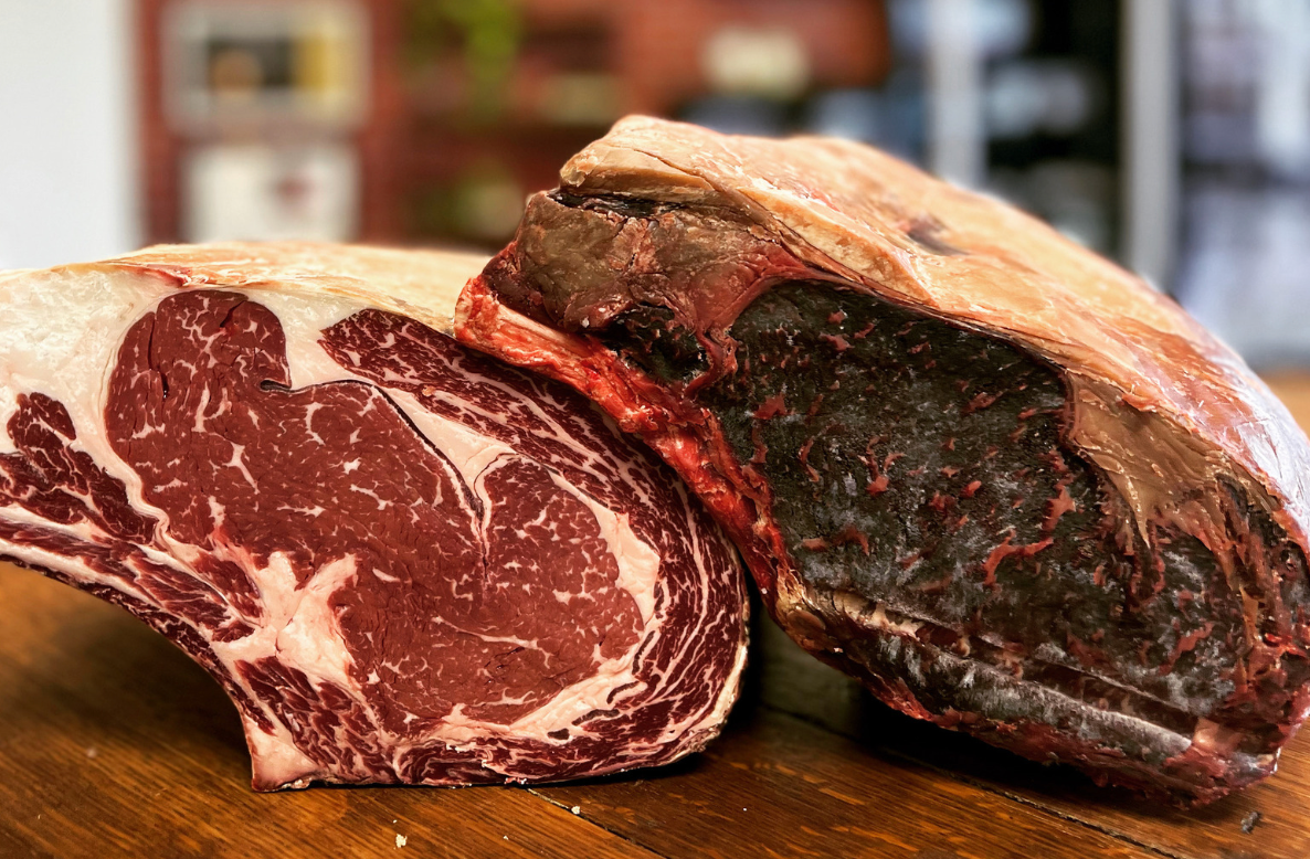 28 Day Dry-Aged Creekstone Bone-in Rib of Beef image 1