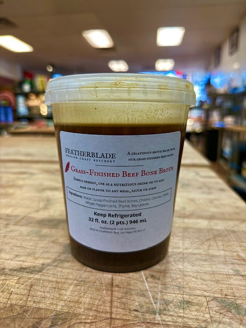 Grass Finished Beef Bone Broth image 0